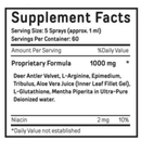 Bucked Up Deer Antler Velvet Spray – Natural Growth, Recovery & Performance Support - VitaEver Nutrition