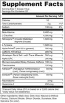 Bucked Up MOTHER BUCKER High - Stimulant Pre - Workout Formula - 20 Servings - VitaEver Nutrition