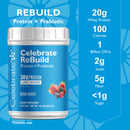 Celebrate® ReBuild Probiotic Protein Powder - Celebrete Vitamins