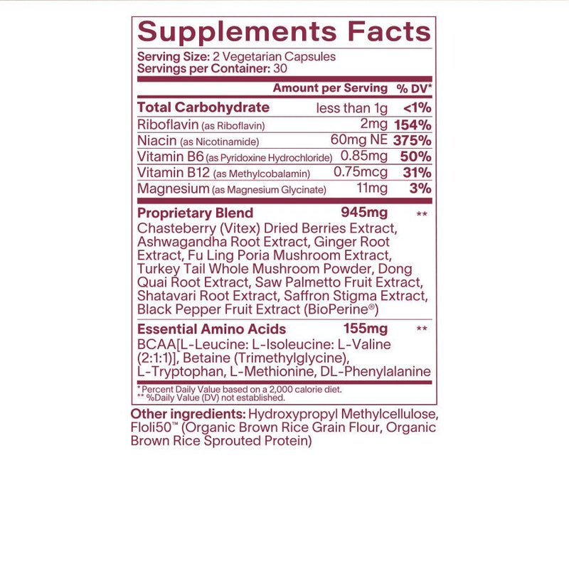 Daily Women Hormone Balance Capsules - VitaEver Nutrition