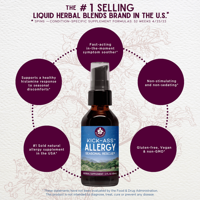 Kick - Ass Allergy Seasonal Rescue - VitaEver Nutrition