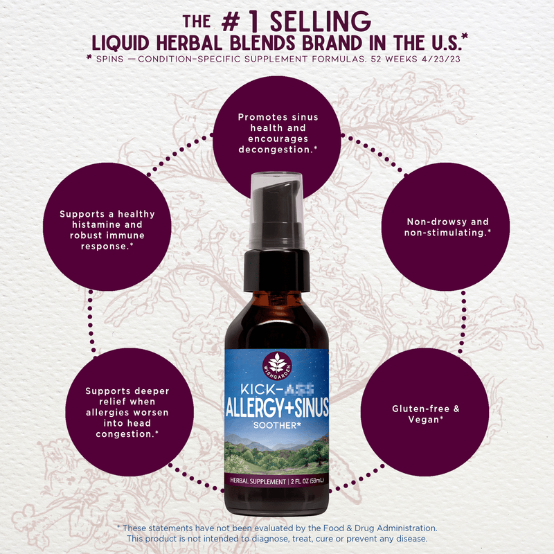 Kick - Ass Allergy & Sinus Soother - VitaEver Nutrition