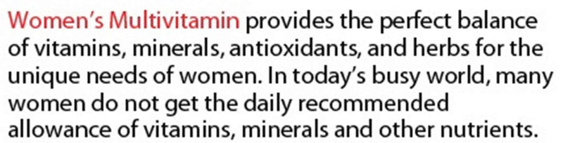 Pure Multivitamins - Womens - VitaEver