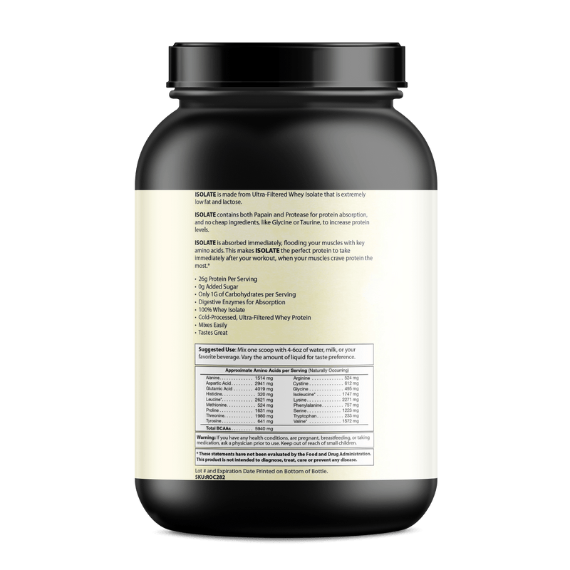 Pure Whey Isolate - Vanilla - VitaEver