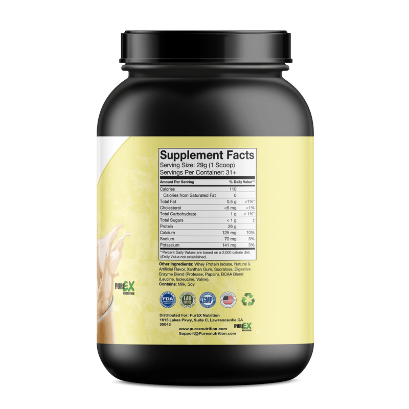 Pure Whey Isolate - Vanilla - VitaEver