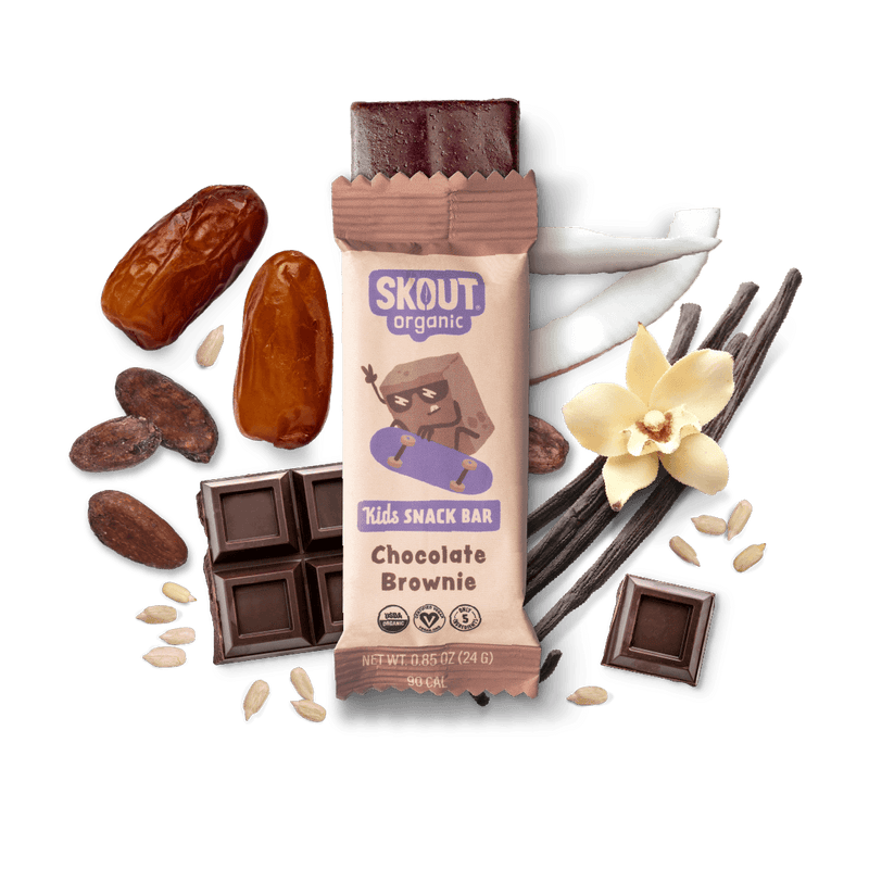 Skout Organic Chocolate Brownie Kids Bar Skout Organic