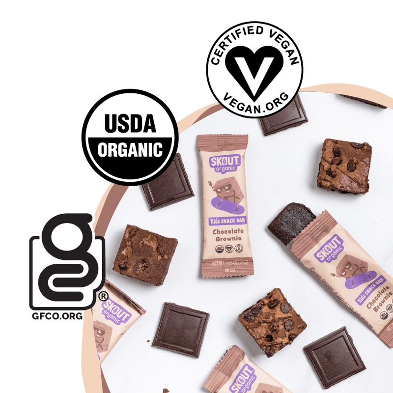 Skout Organic Chocolate Brownie Kids Bar Skout Organic