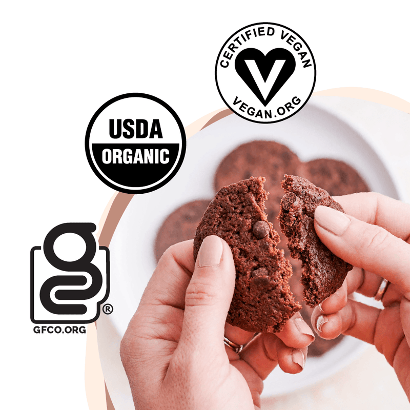 Skout Organic Double Chocolate Soft Baked Cookies Skout Organic
