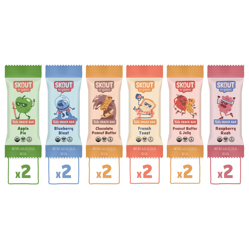 Skout Organic Kids Bar Sample Pack Skout Organic